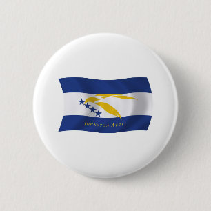 Johnston-Atoll-Flaggenknopf Button