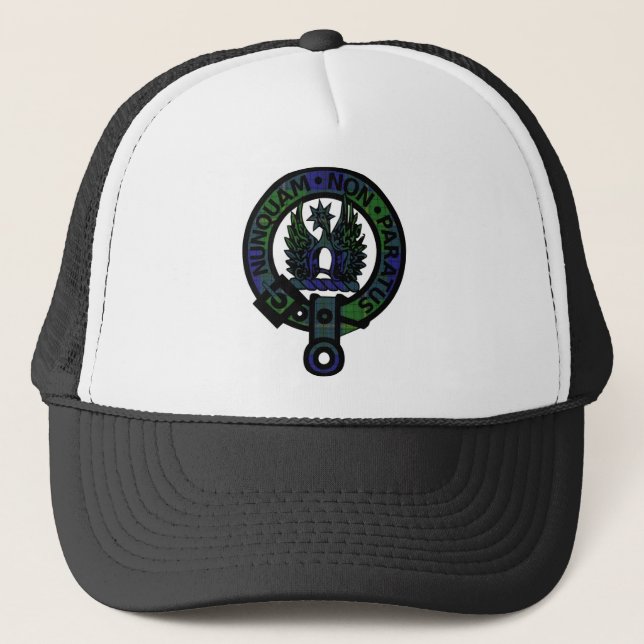 Johnstone Clan Wappen Truckerkappe (Vorderseite)
