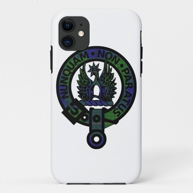Johnstone-Clanwappen Case-Mate iPhone Hülle (Rückseite)