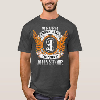 Johnstone Name Shirt nie unterschätzen Power