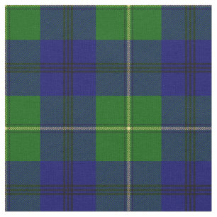 Johnstontartan-Druck Stoff