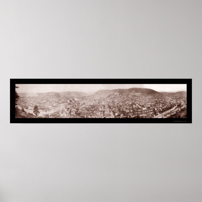 Johnstown, PA Foto 1904 Poster (Vorne)