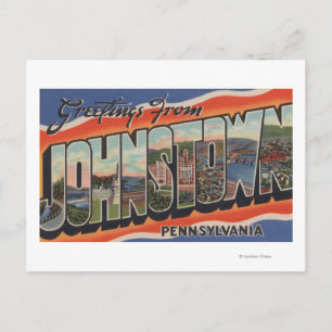 Johnstown, Pennsylvania - Große Briefszenen 2 Postkarte