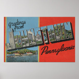 Johnstown, Pennsylvania - Große Briefszenen Poster