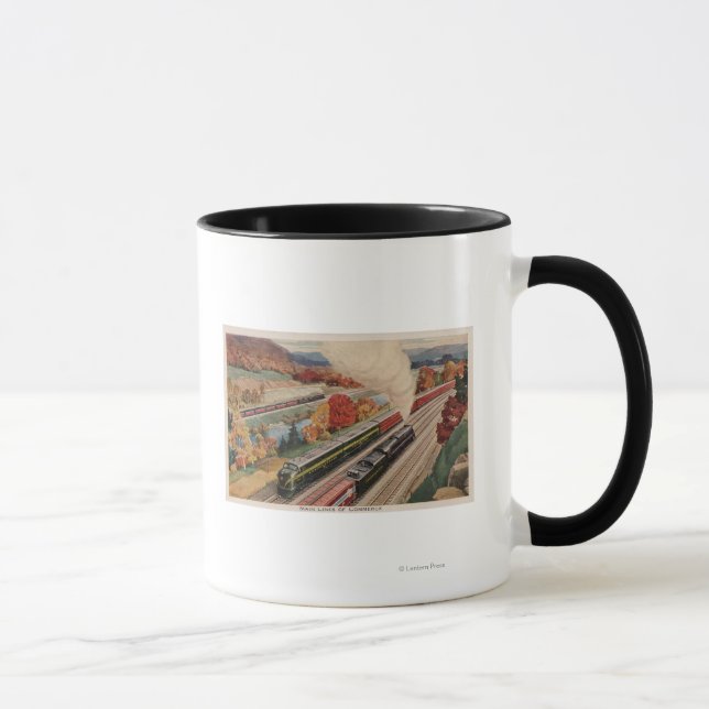 Johnstown, Pennsylvania (Trains) Tasse (Rechts)