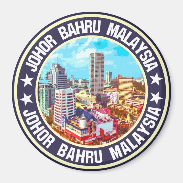 Johor Bahru Magnet (Vorne)