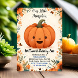 Join Farm Kids Unser kleiner Kürbis dreht einen Einladung<br><div class="desc">Nehmen Sie an der Feier auf dem Bauernhof mit unserer "Farm Kids Our Little Pumpkin Is Turning One" Einladung teil! Dieses charmante lädt Sie ein, sich für einen Tag voller Freude und Lachen zu treffen, während wir die Wende unseres kleinen Kürbiss im ersten Jahr feiern. Genießen Sie die Wärme der...</div>