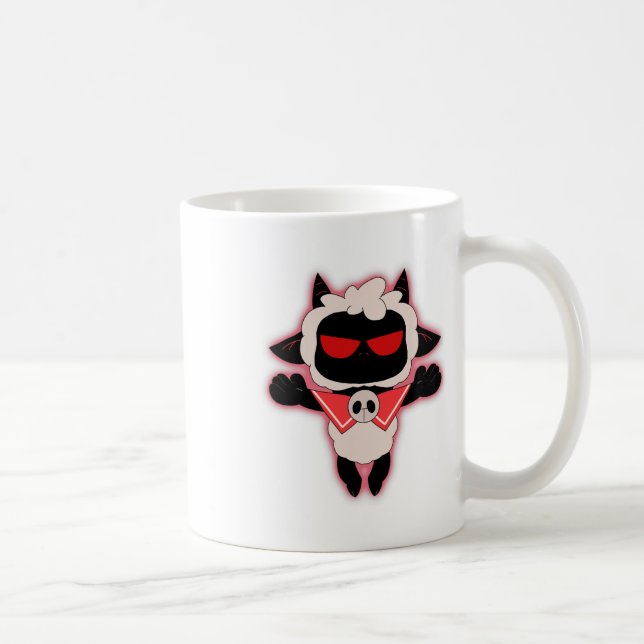 Join The Cult - Cult Of The Lamb Angry Gamer Cult  Kaffeetasse (Rechts)