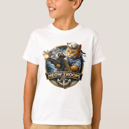 Join the Elite. Join the Meow Troops T-Shirt