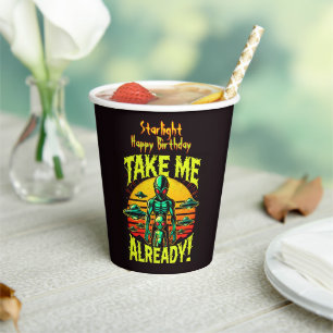 Join the Intergalactic Adventure Today! Pappbecher