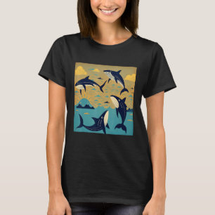 Join the Orca Aufstand 2023 Vintag Retro Orca Kil T-Shirt