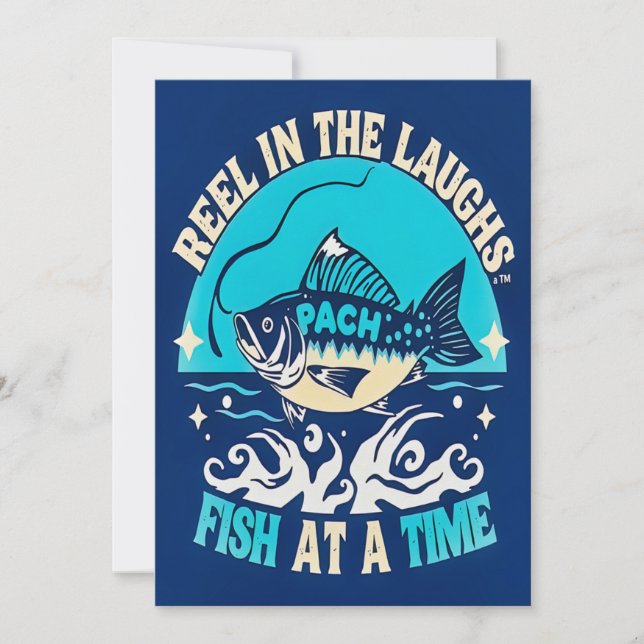 Join Us for a Fin-Tastic Time Einladung (Vorderseite)