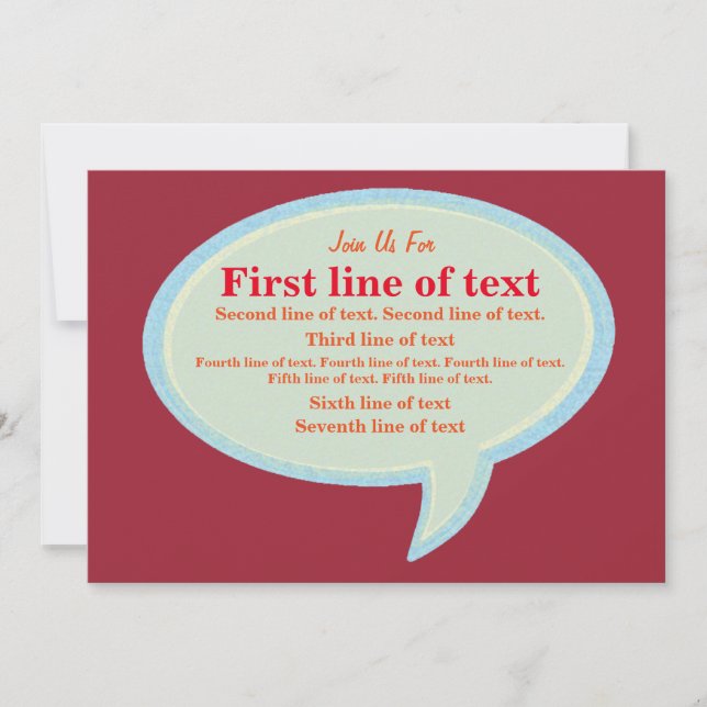 Join us for einladung (Vorderseite)