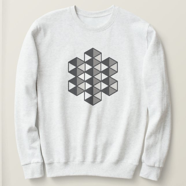 Joined Triangles Women's Sweatshirt (Design vorne)