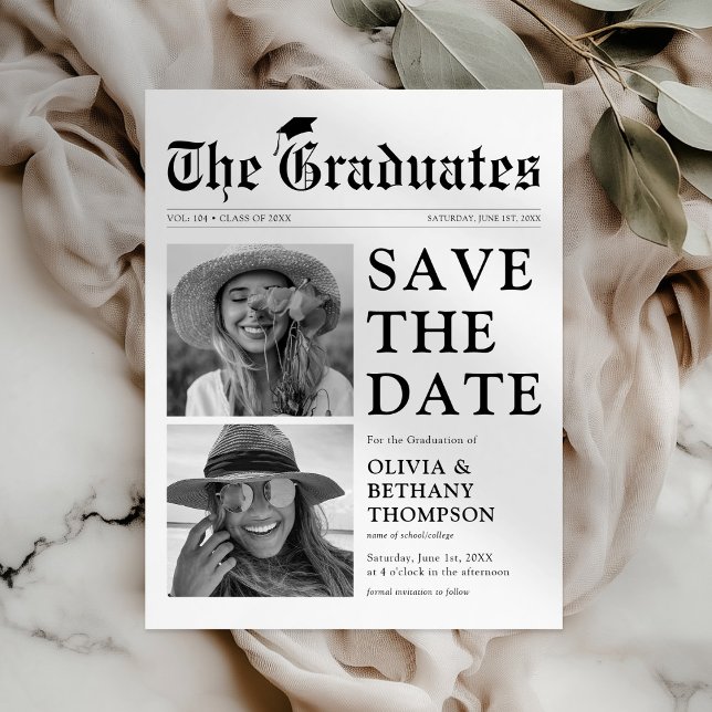 Joint Abschluss der Zeitung Save the Date (Von Creator hochgeladen)