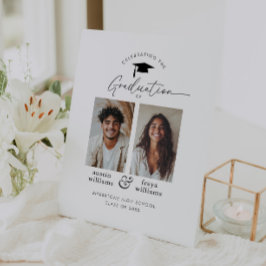 Joint Graduation Party 2 - Foto Willkommen Sockelschild