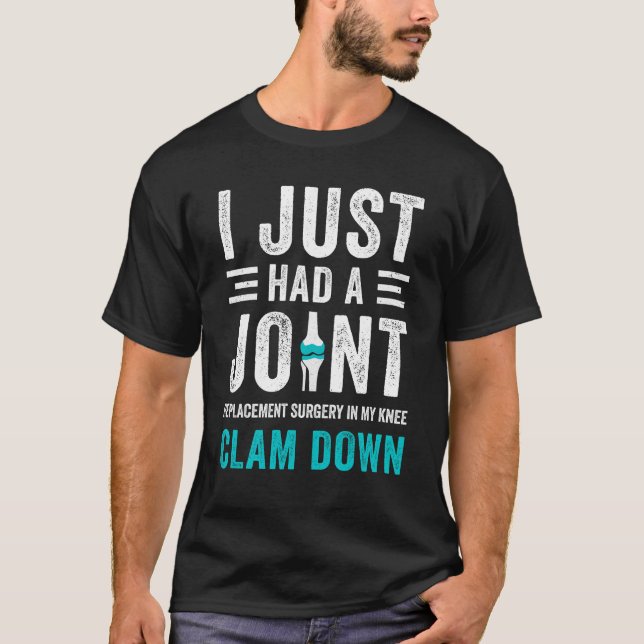 Joint Replacement Knee Funny Joint Replacement Sur T-Shirt (Vorderseite)