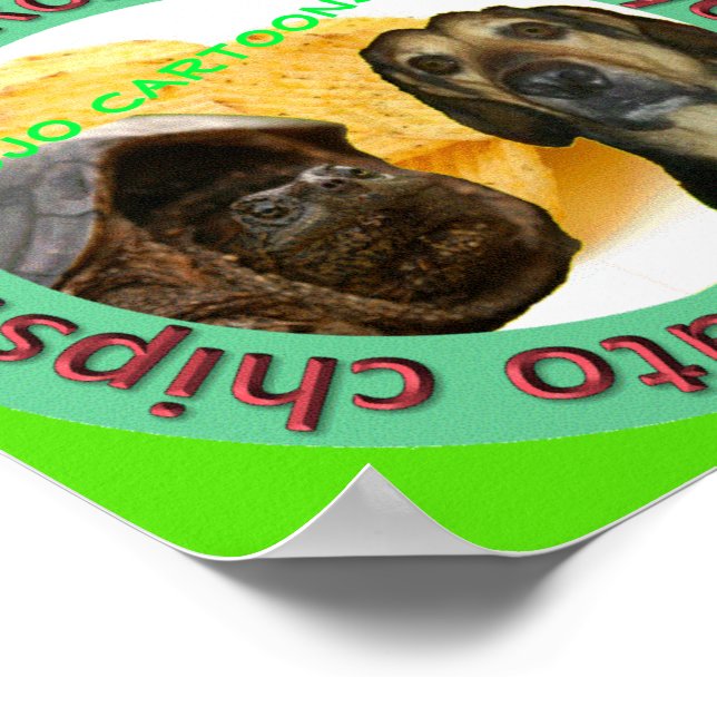 Jojo Cartoon Poster (Ecke)