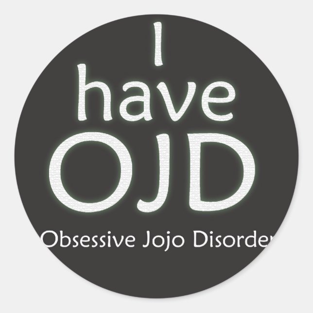 Jojo Sticker (Vorderseite)