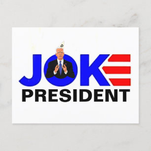 Joke Biden Postkarte