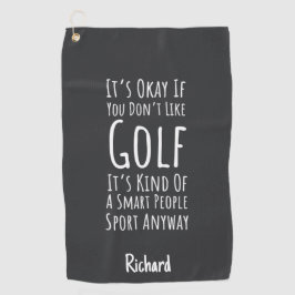 Joke Golf Gifts Funny Humorous Novelty Gag Golfer Golfhandtuch