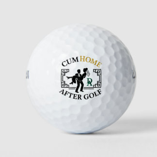 Joke Hochzeiten personalisiert mit Monogramm für i Golfball
