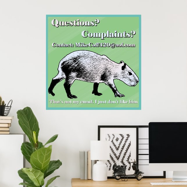 Joke Poster (Heimbüro)