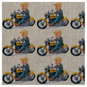 Joke President Donald tramp biker - Meme Stoff