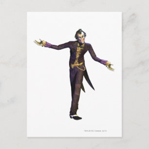 Joker Arms Out Postkarte