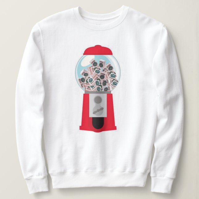 Joker-Ball-Maschinen-Shirt Sweatshirt (Design vorne)