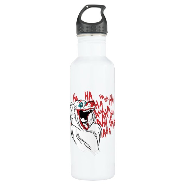 Joker Bear Edelstahlflasche (Vorderseite)