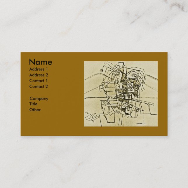 JOKER DER FAKETENNOSE VISITENKARTE (Vorderseite)