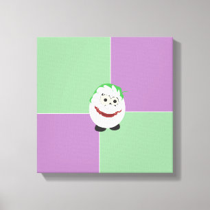 Joker Ei Wrapped Canvas Leinwanddruck