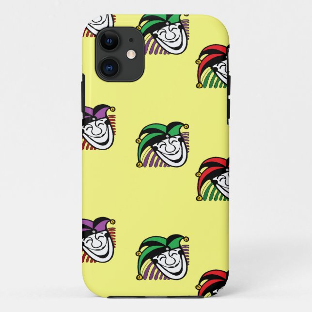 Joker farbige Hüte gelb Case-Mate iPhone Hülle (Rückseite)