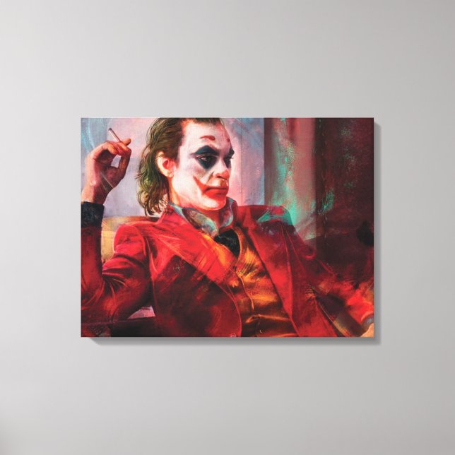 Joker Film Premium Wrapped Canvas (Gloss) Leinwanddruck (Vorderseite)