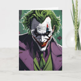 Joker Geburtstagskarte Karte