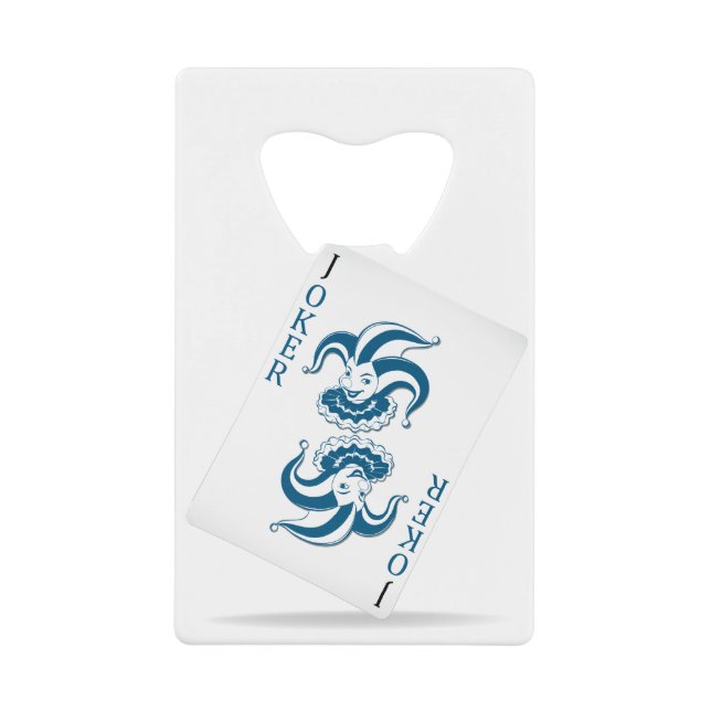 Joker Geldbeutel Flaschenöffner (Vorderseite)