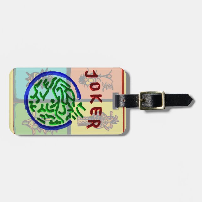 Joker-Gepäck-Umbau Milliamperestunde Jongg großer Gepäckanhänger (Vorderseite horizontal)