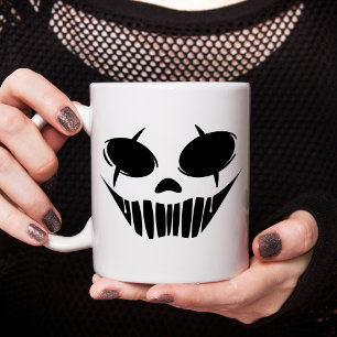 Joker Gesicht Beängstigend Halloween Kaffee Tasse