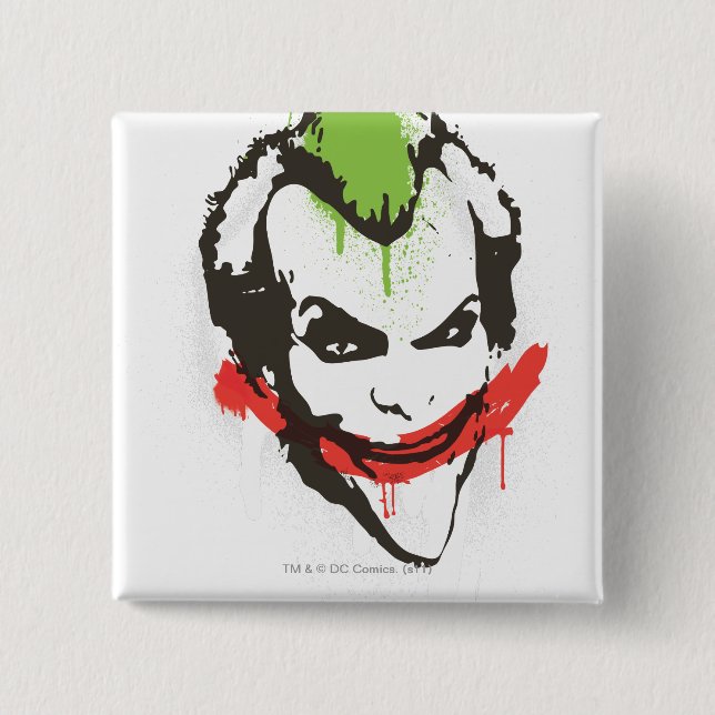 Joker Graffiti Button (Vorderseite)