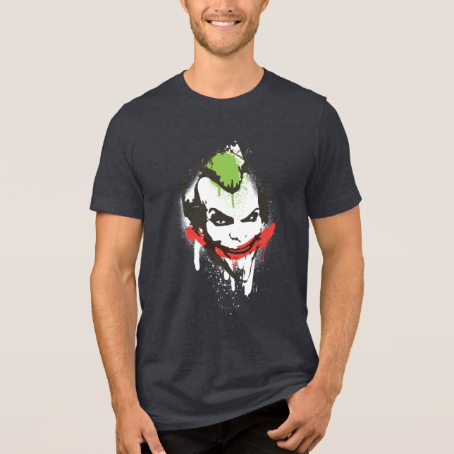 Joker Graffiti Tri-Blend Shirt (Vorderseite)