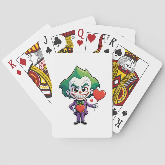 Joker in Liebe Spielkarten (Rückseite)
