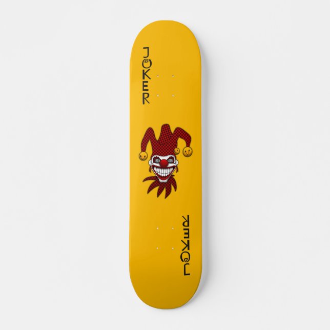 Joker-KarteSkateboard Skateboard (Vorne)