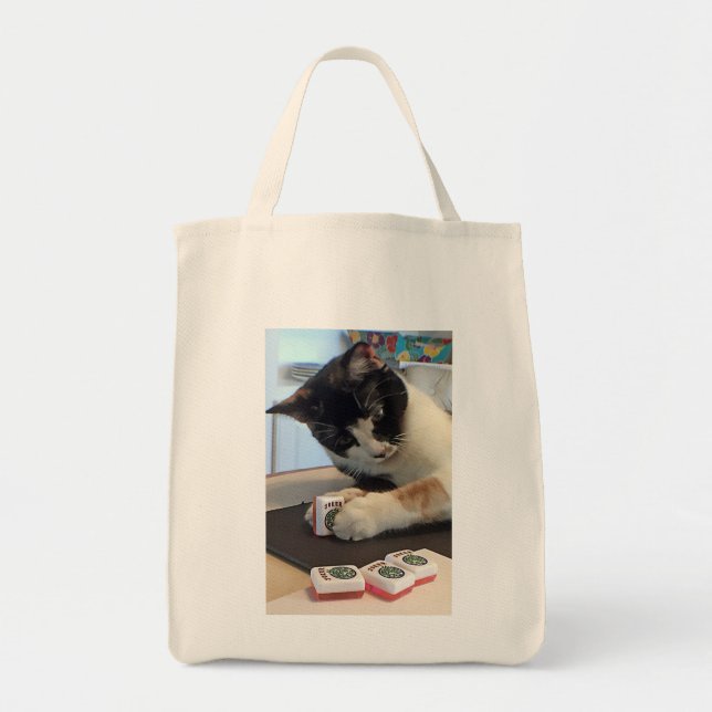 Joker-Katzen-Taschen-Tasche Milliamperestunde Tragetasche (Vorne)