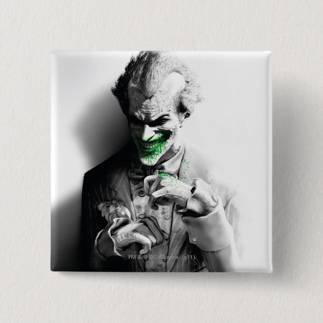 Joker Kunst Button (Vorderseite)