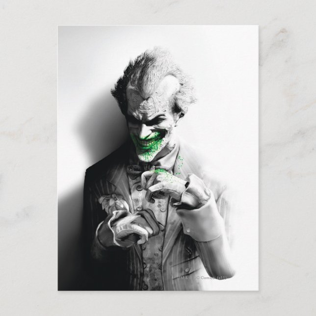 Joker Kunst Postkarte (Vorderseite)
