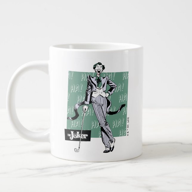 Joker mit Golfclub Jumbo-Tasse (Links)