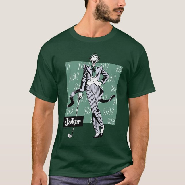 Joker mit Golfclub T-Shirt (Vorderseite)