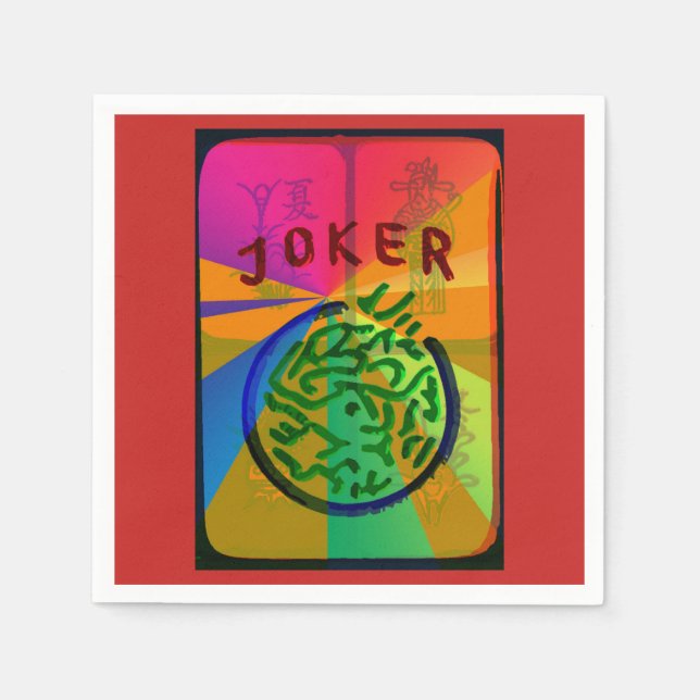 Joker Napkin Serviette (Vorderseite)