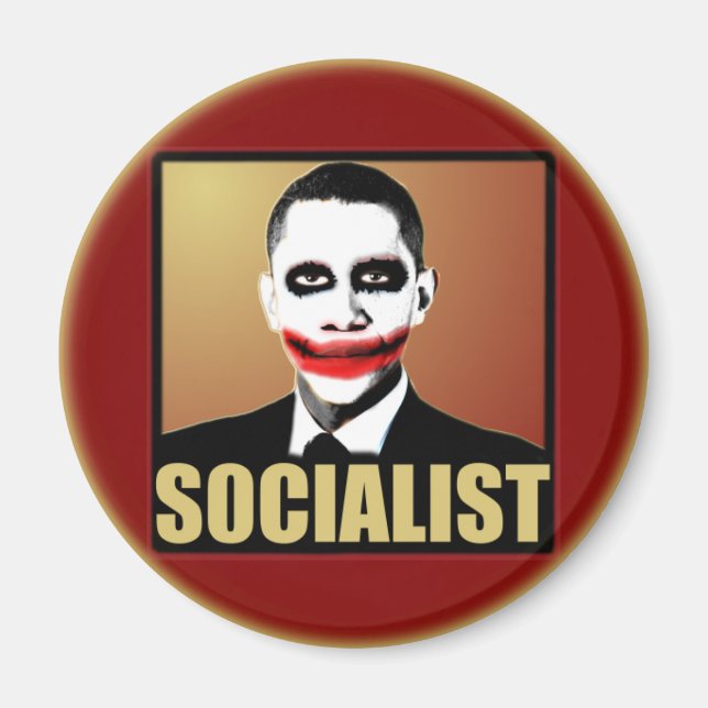 Joker Obama Magnet (Vorne)